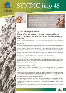thumbnail of Syndic Info 45( janv 2016)